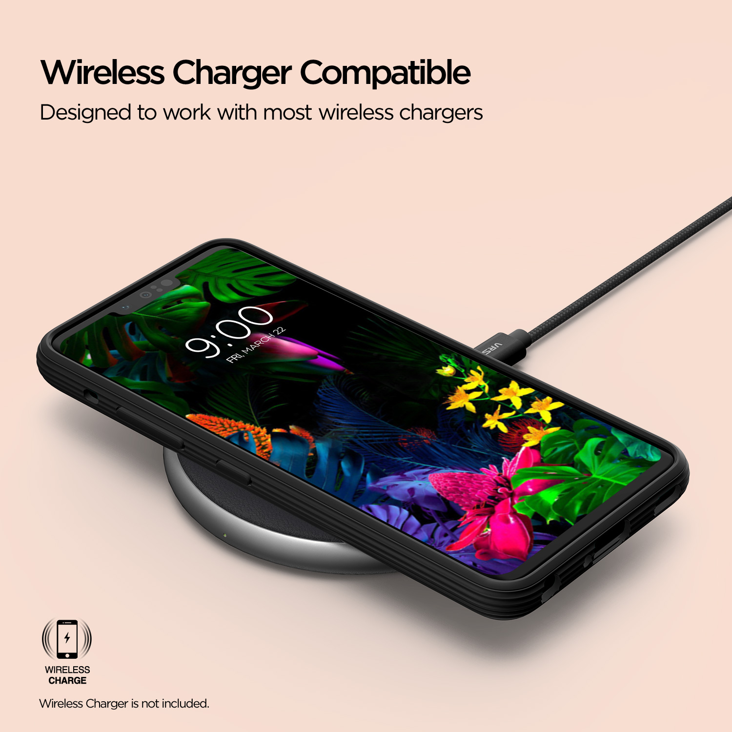 VRS Crystal Chrome LG G8 Black