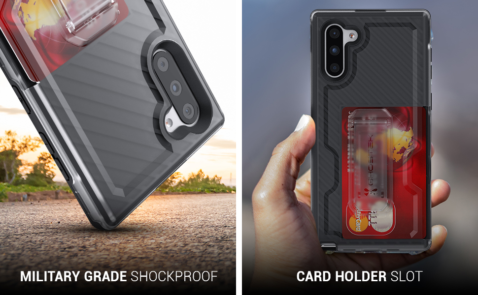 Ghostek Iron Armor 3  Galaxy Note 10 Black