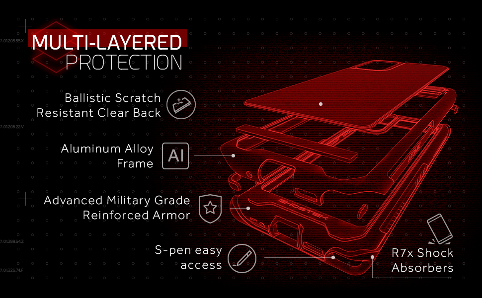 Ghostek Atomic Slim 3 Galaxy Note 20 Black