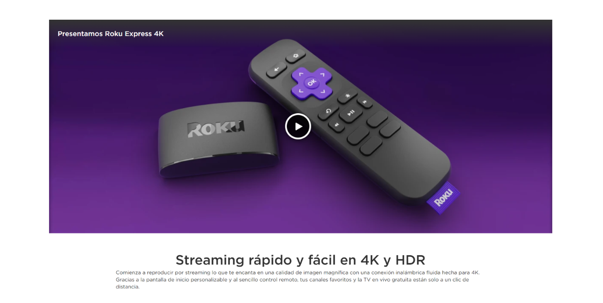 Roku Express Streaming 4K