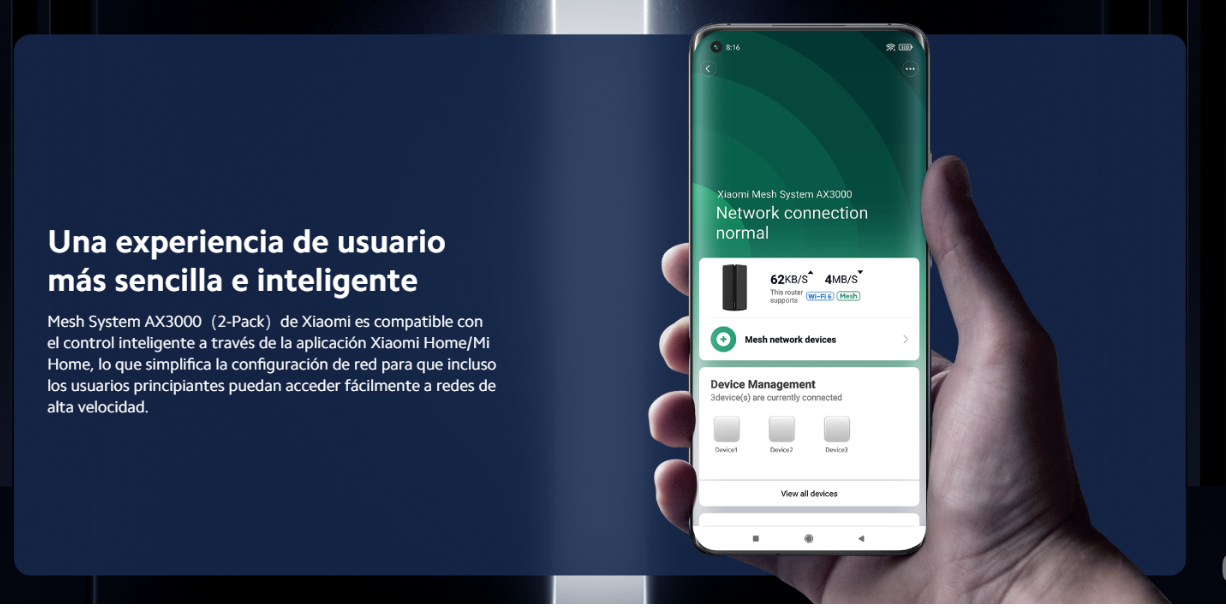 Xiaomi Mesh System AX3000 (2 pack)