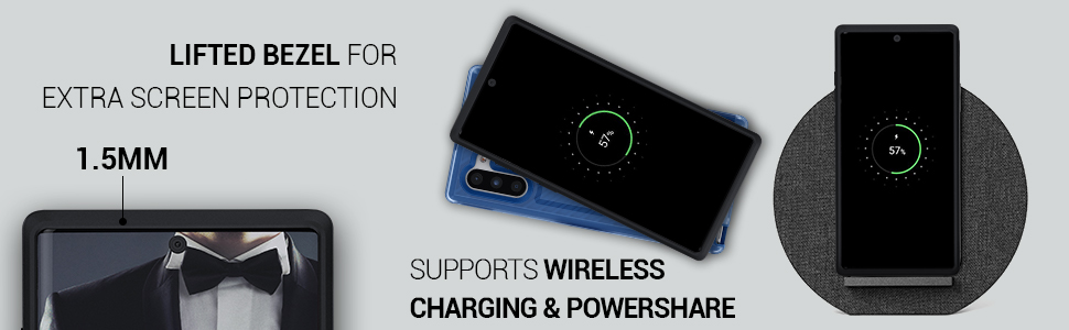 Ghostek Iron Armor 3  Galaxy Note 10 Black