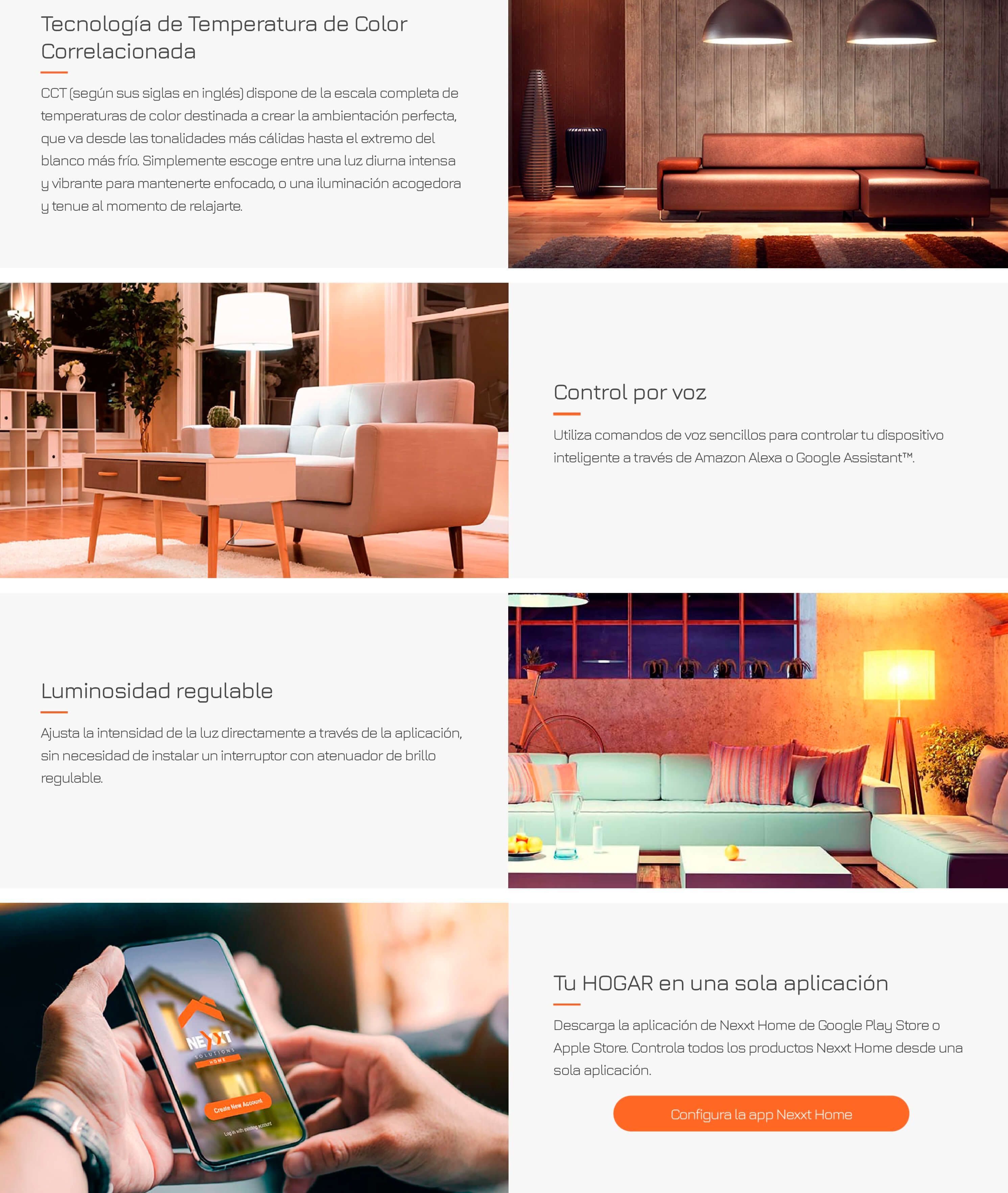 Nexxt Smart Wi-Fi Led White Bulb 2 Pack